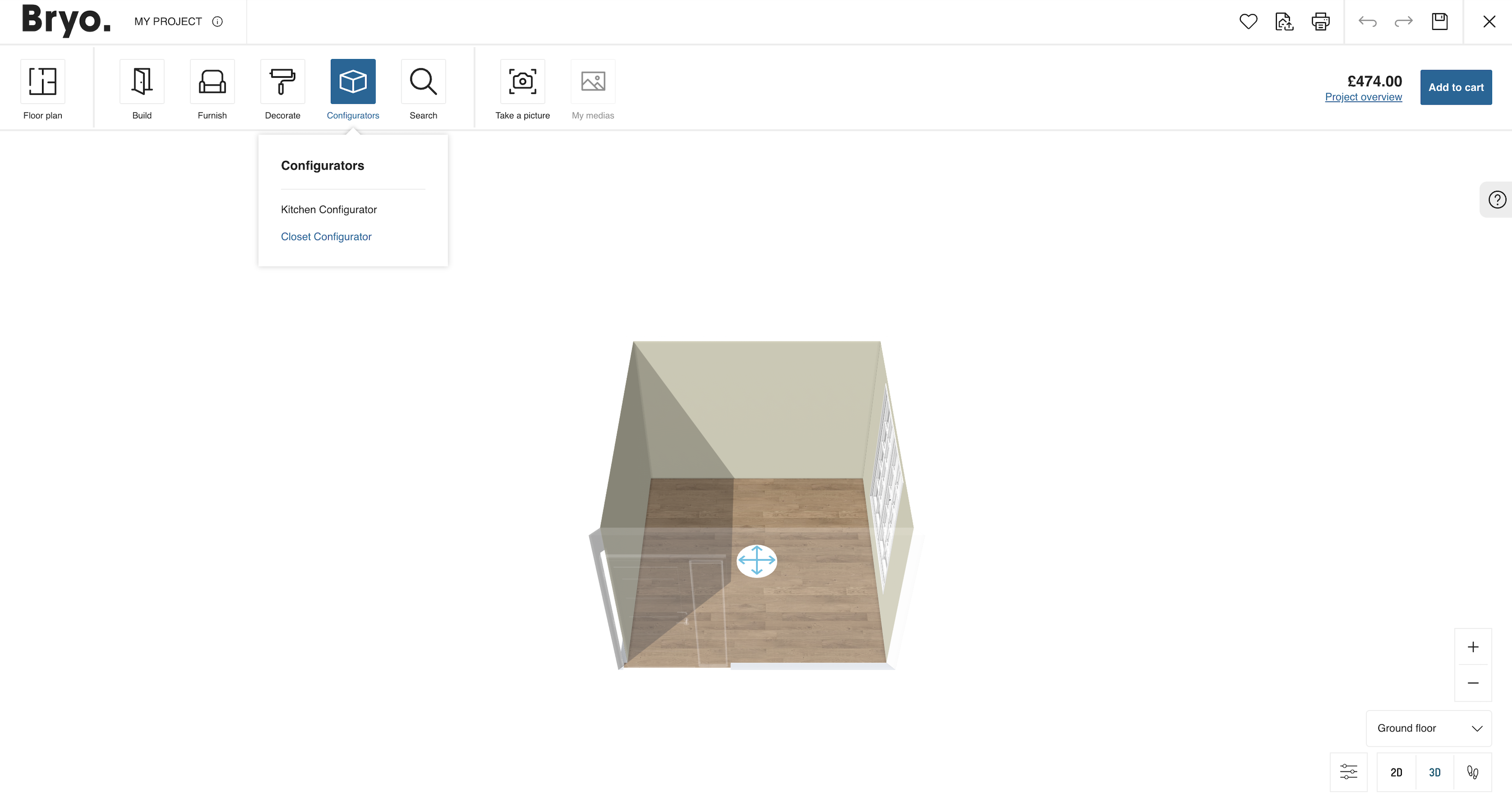 Launch the Storage Configurator
