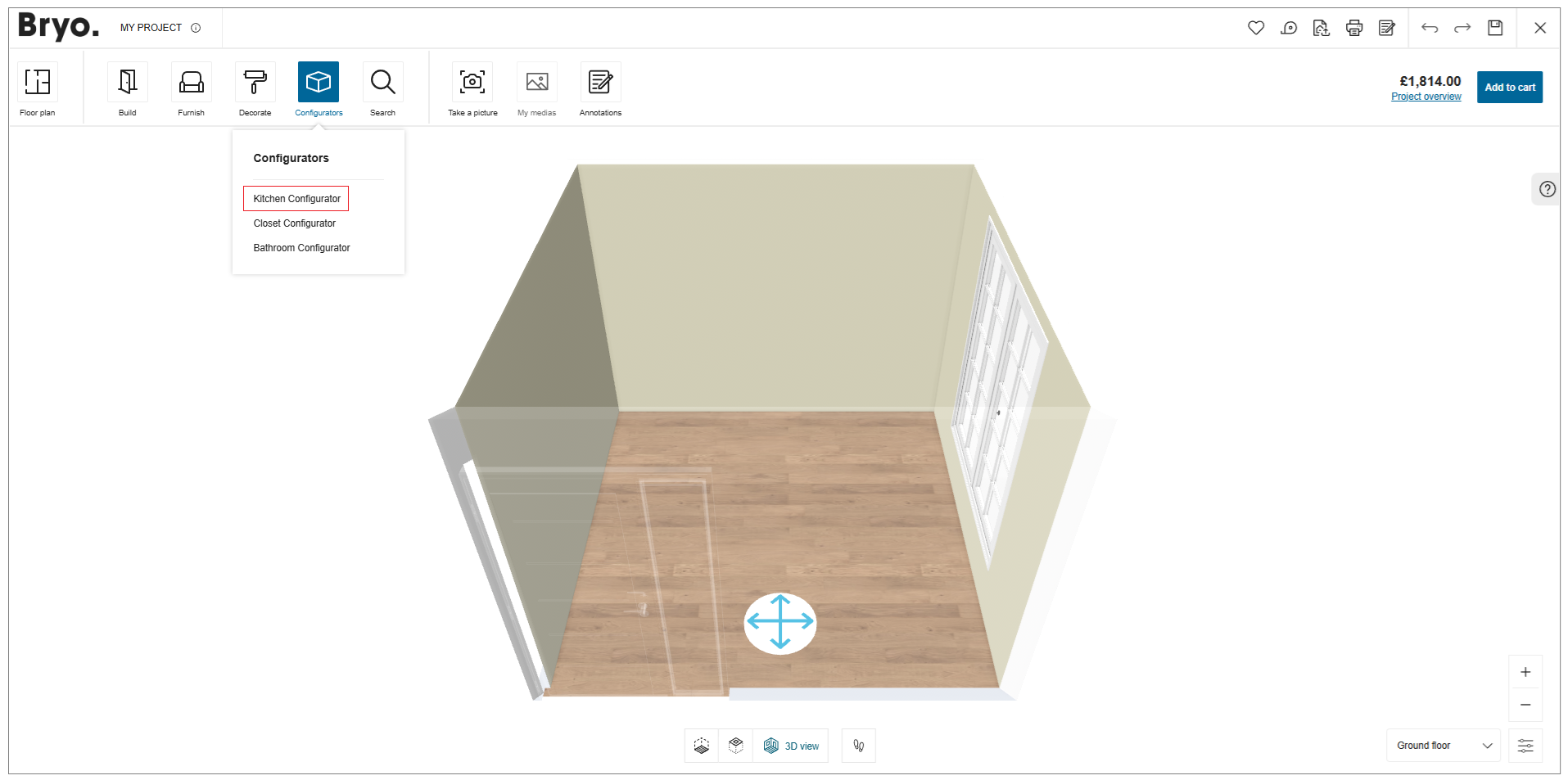 Launch the Storage Configurator