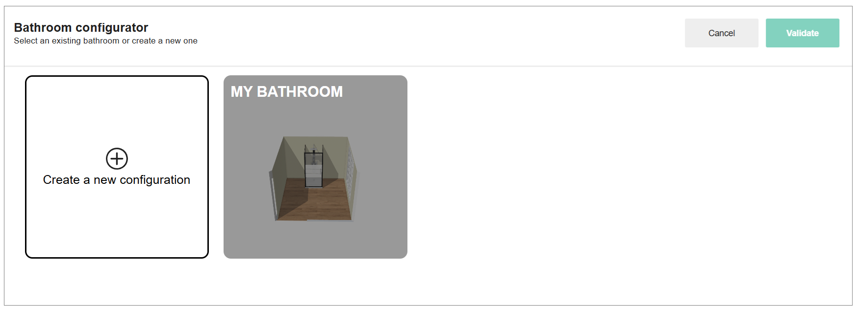 Create a new Configurator