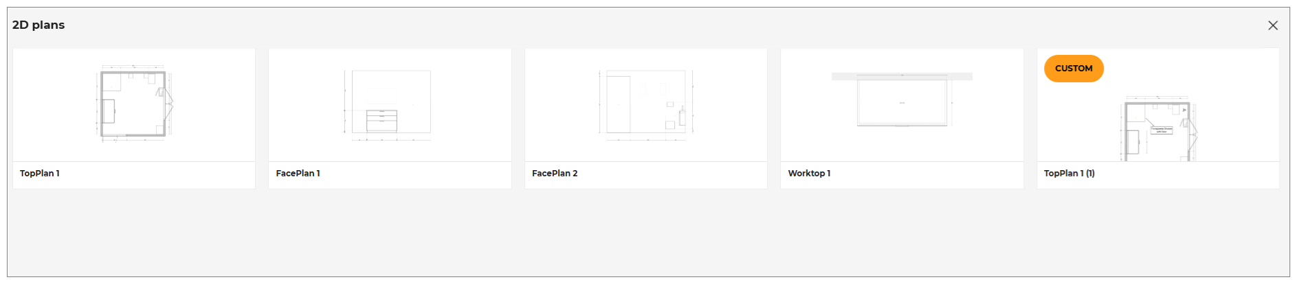 2D Plans Custom