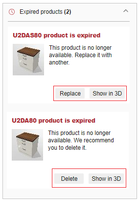 Help center Expired product