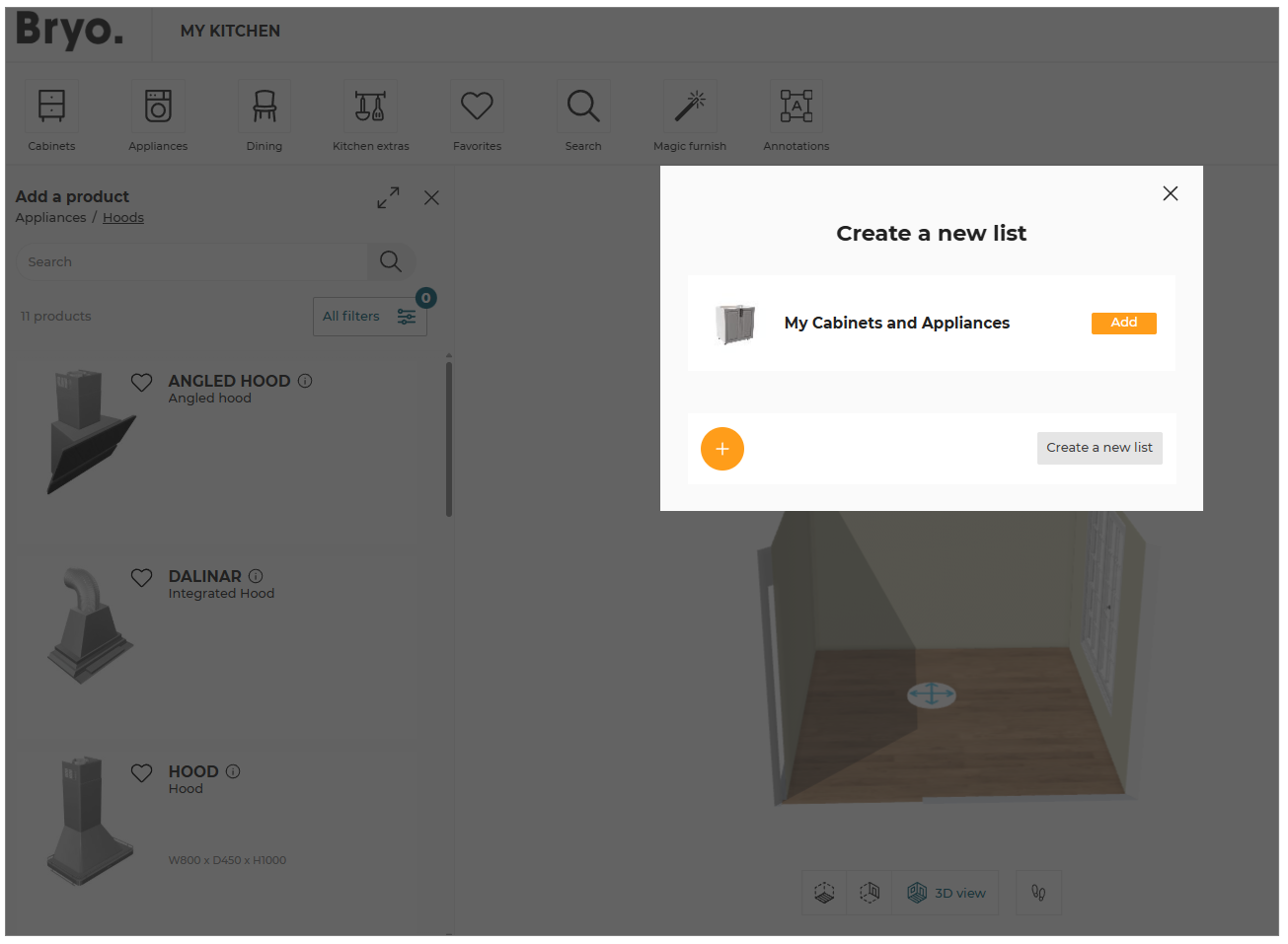 Favorite Product Catalog