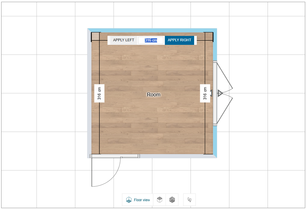 Modify Wall Dimension