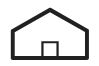 Inclination house icon
