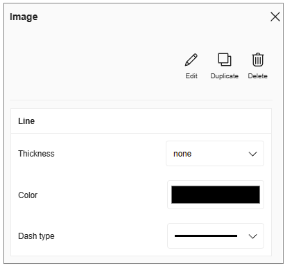 Image Edit Options