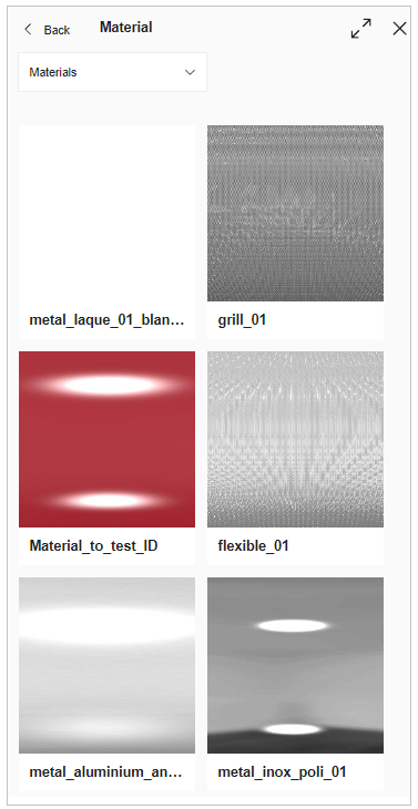 Material Catalog