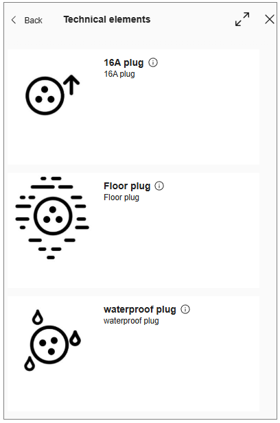 Technical Element Catalog