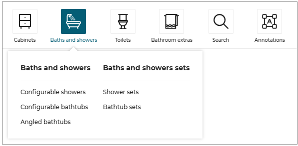 Baths and Showers Options